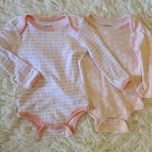 Calvin Klein onesies
